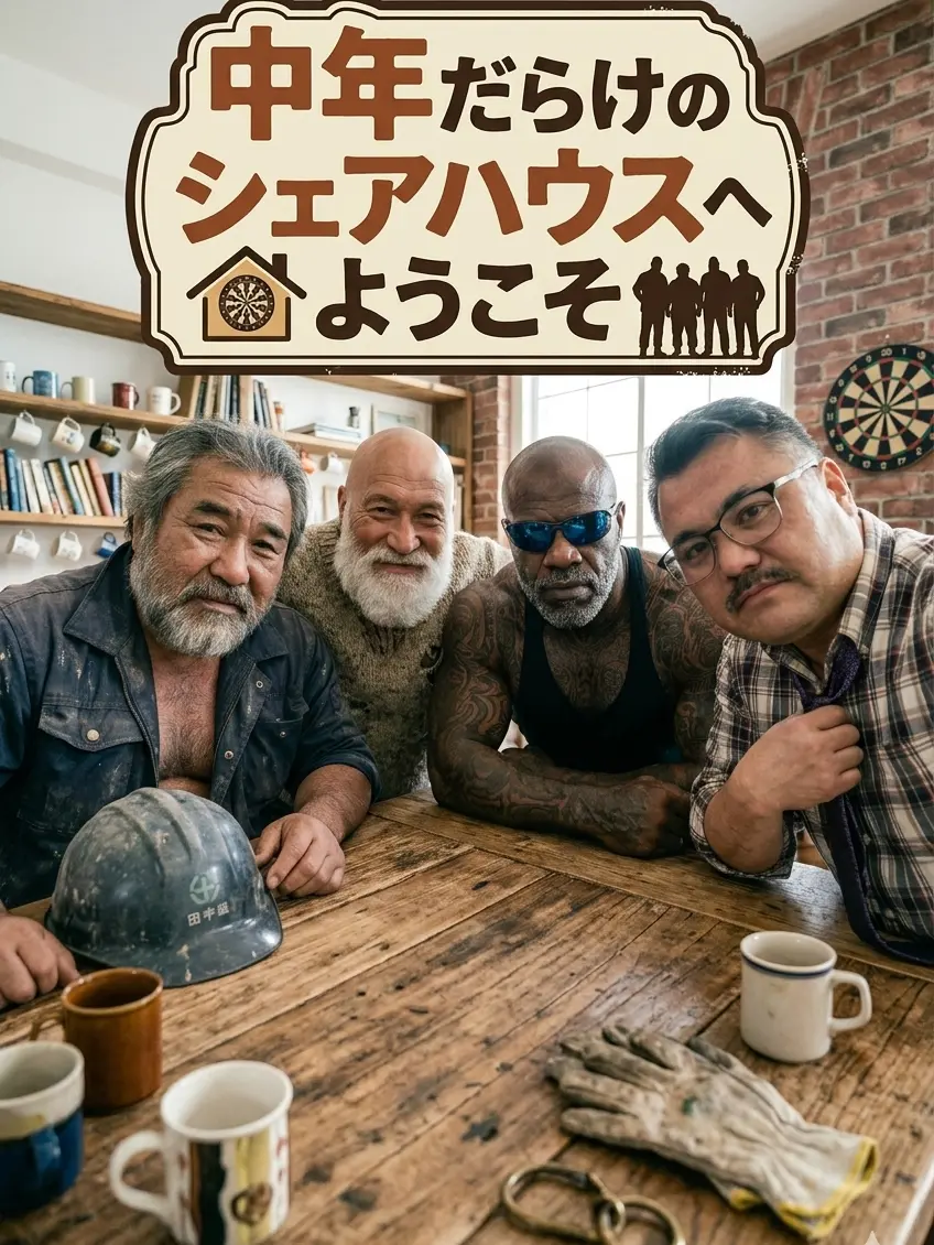 beard77777의 中年だらけのシェアハウスへようこそ