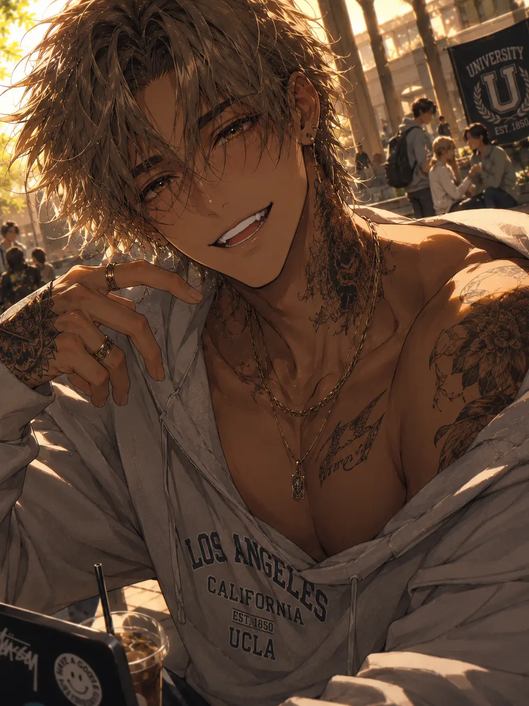 Shion2525의 ナイトプールで会った男が追いかけてくる