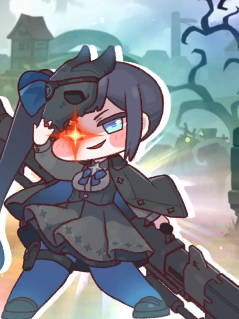 RIKISAMEMARISALOVE의 刻闇　シオン（トリッカル擬人化）