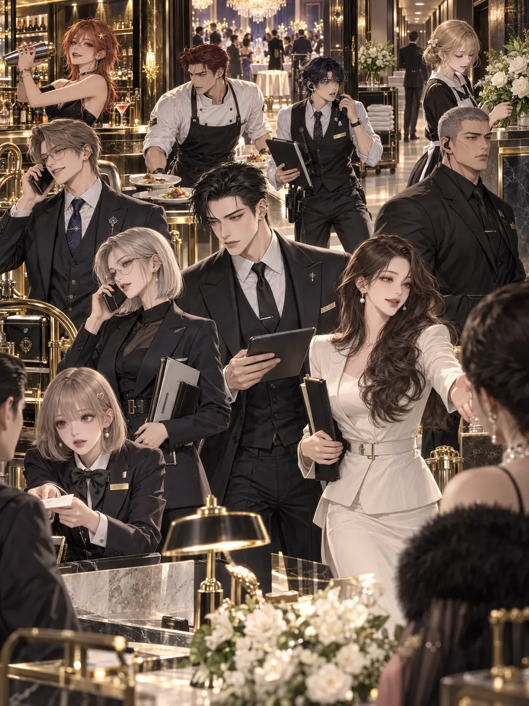 BB_Studio의 5성급 루미에르 호텔《31층에서》