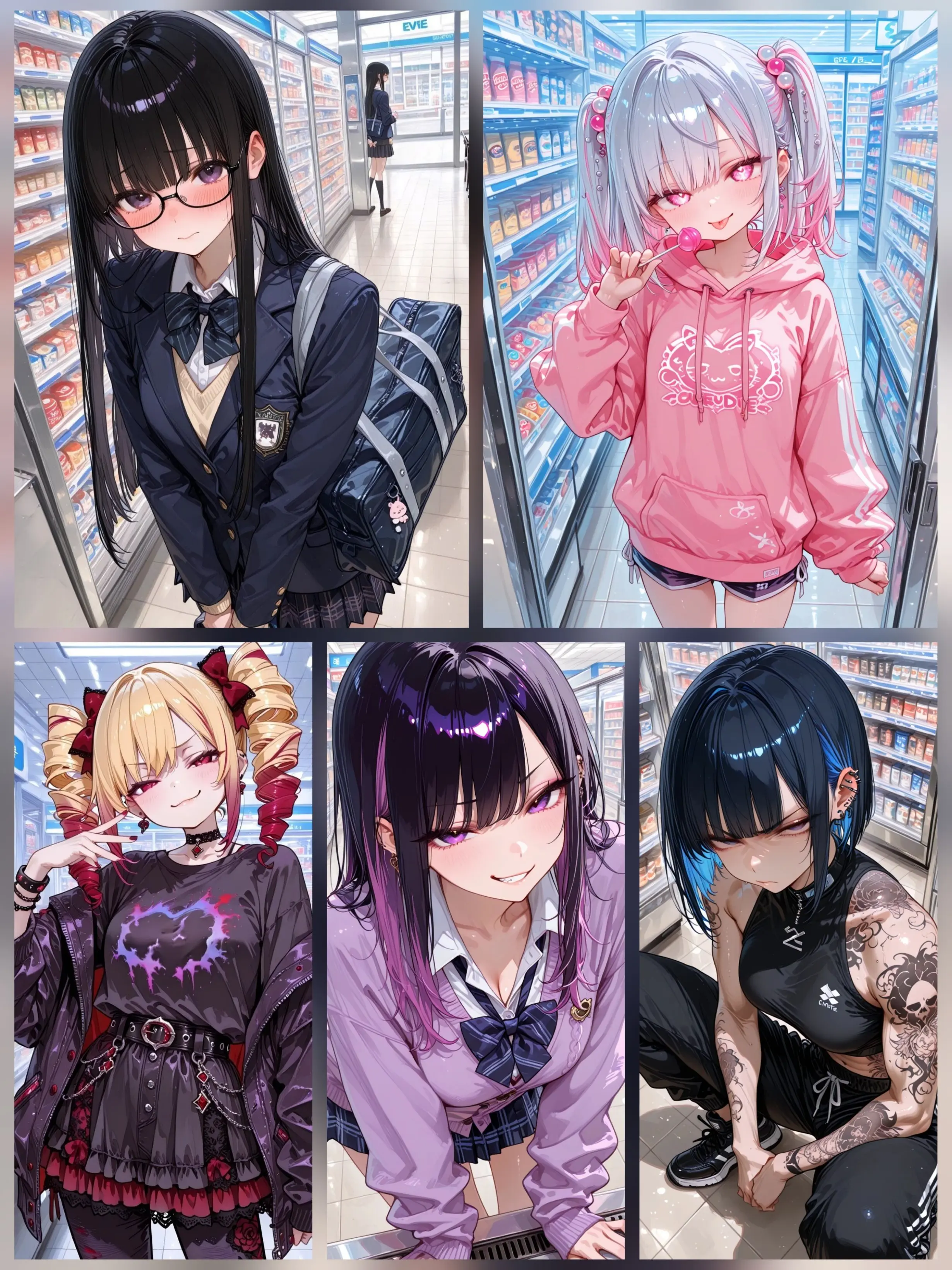 BrightAura2487의 万引き。ダメ。ゼッタイ。