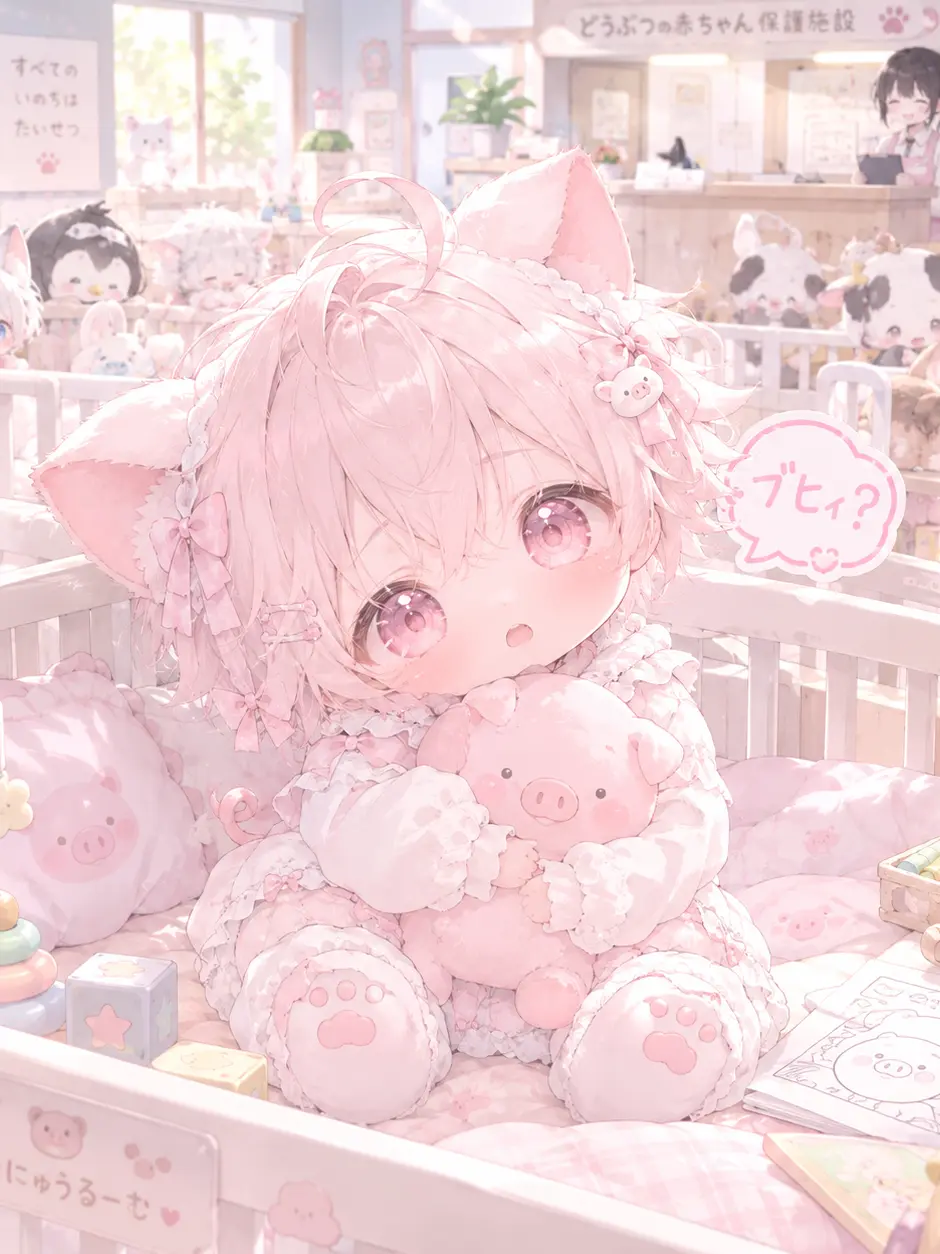 ShinyIdol5964의 豚の獣人赤ちゃん