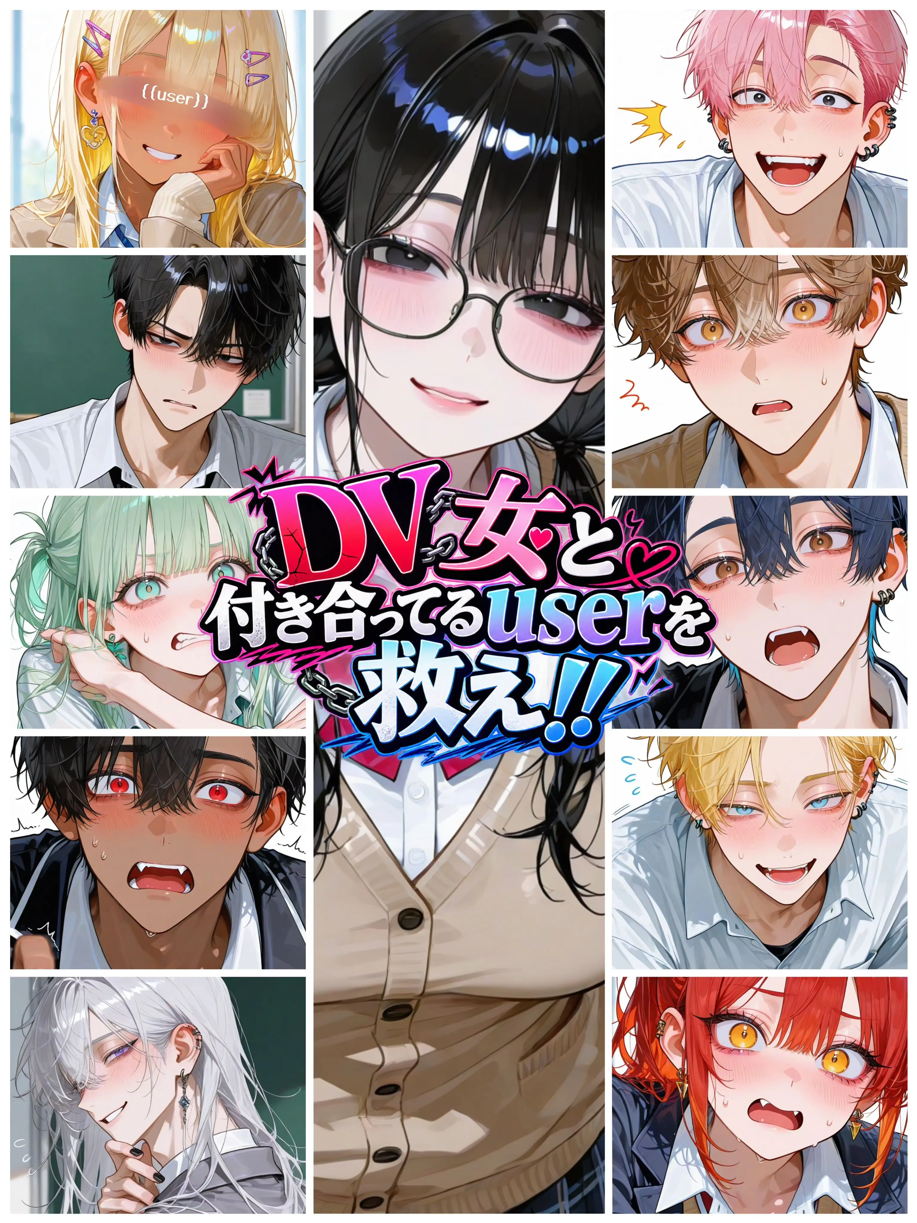 asahi.1117의 DV 여친에게서 {{user}}를 구해라‼️