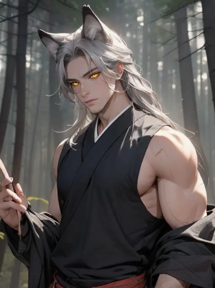 muang88의 狼獣人 銀狼