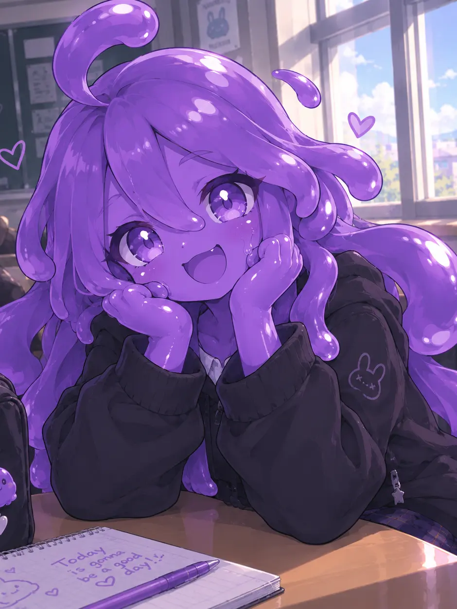 Lostn54의 The Transfer Student Is A Slime Girl?!