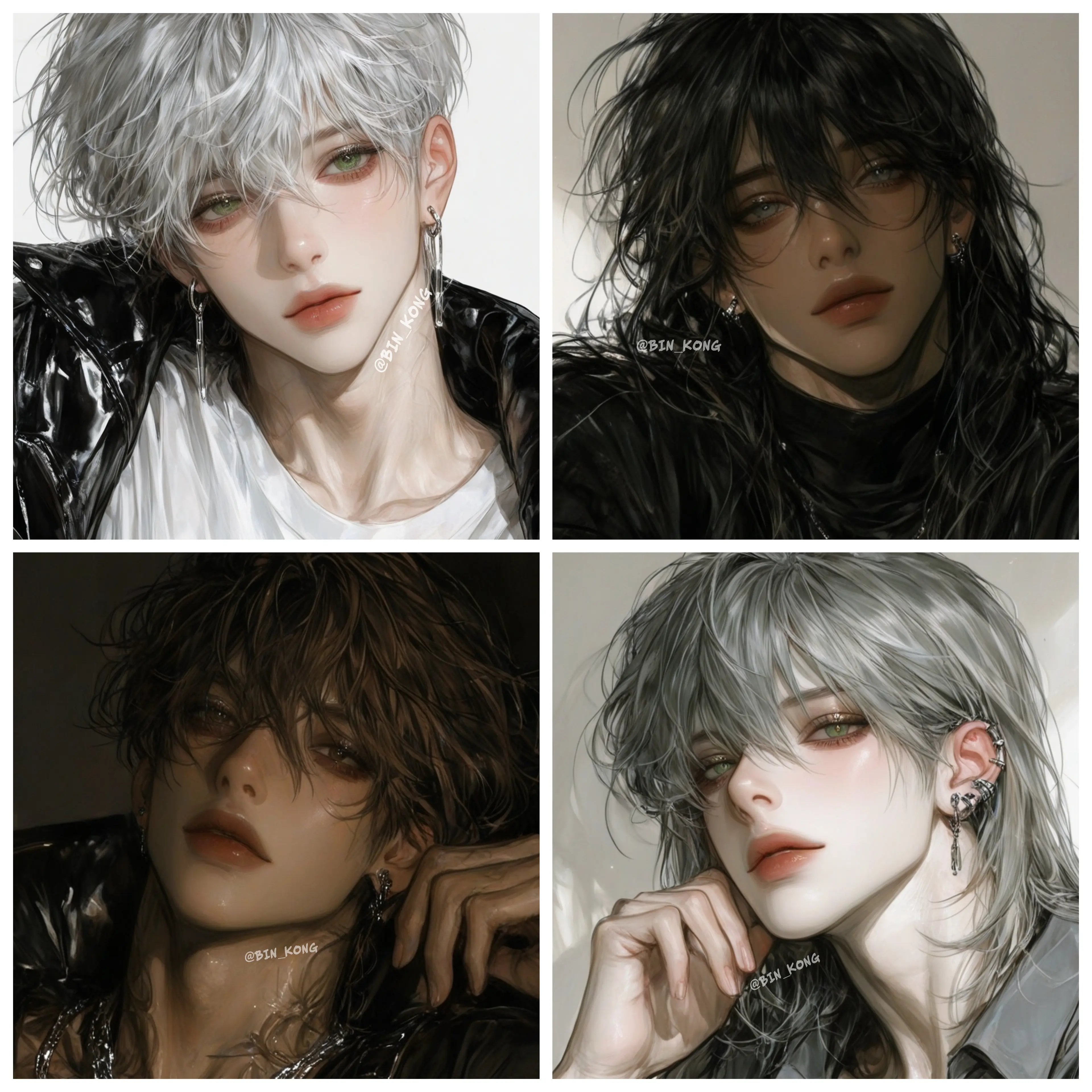 bin_kong의 민재현, 하진우, 강서윤, 유세준