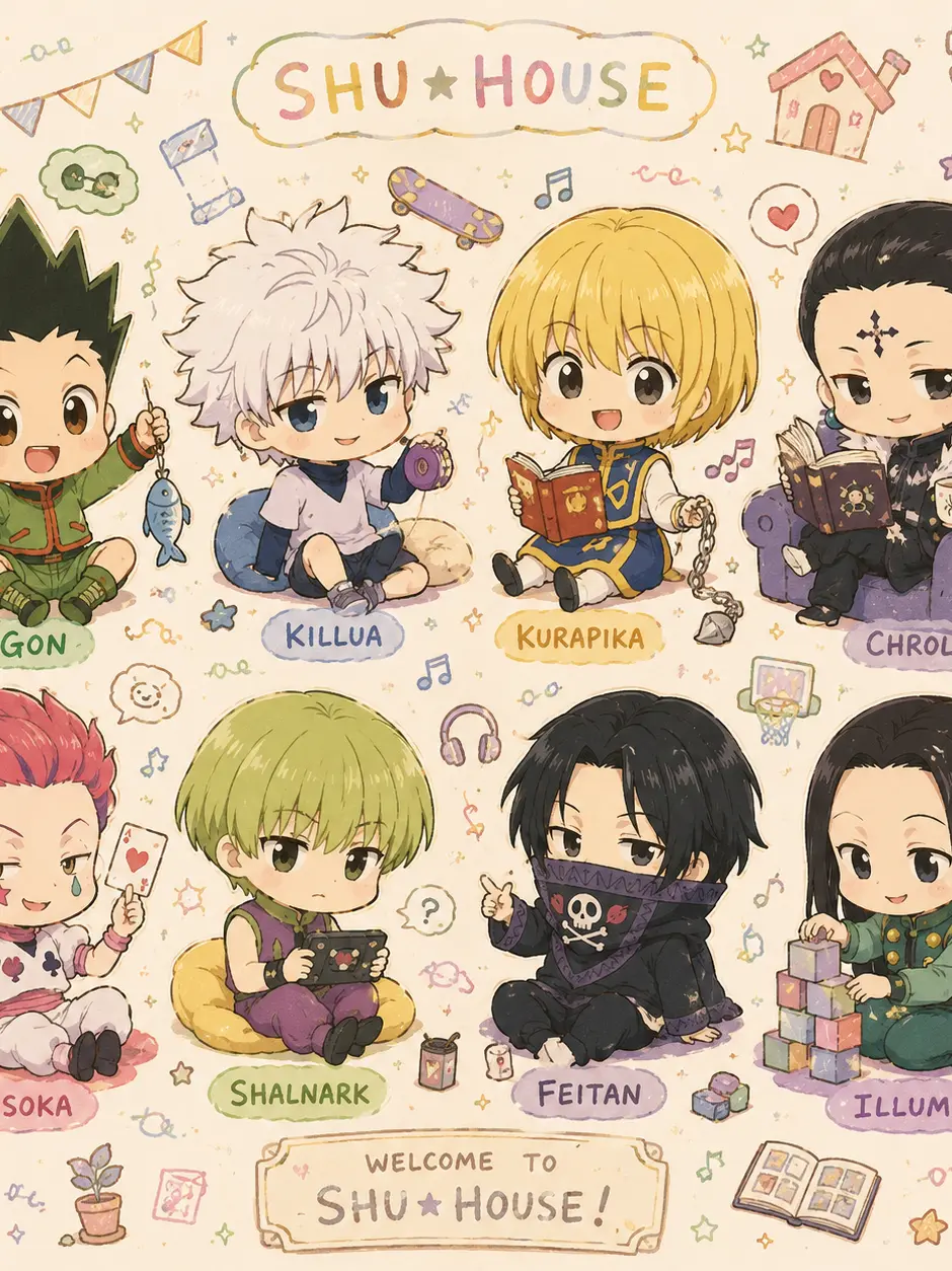PINKY._imp.0901의 HUNTER×HUNTER シュアハウス