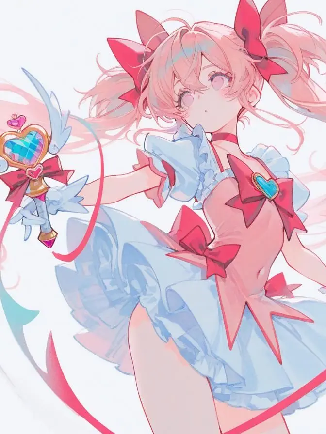 Iloveyou0214의 魔法で悪者を倒す少女！魔法少女！