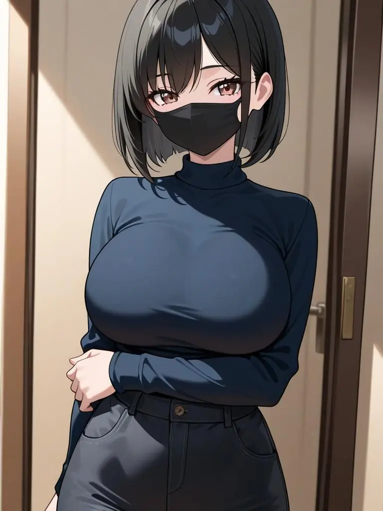 FORUTE_K의 黒マスクの美人さんに誘惑される