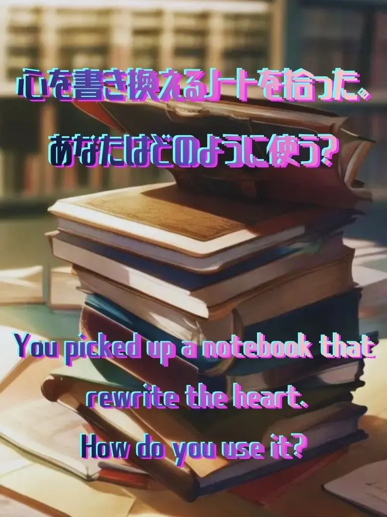 ill_shade의 書いた対象の心を書き換えるノートを拾った