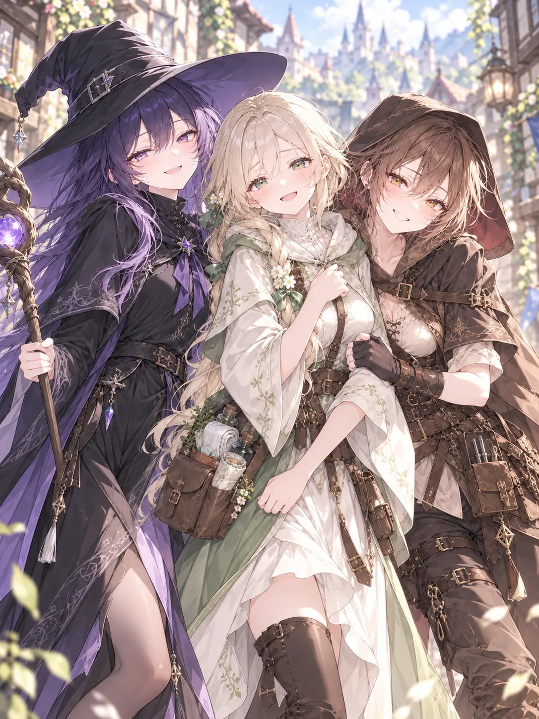 marumaru8826의 助けたパーティに熱烈勧誘される話