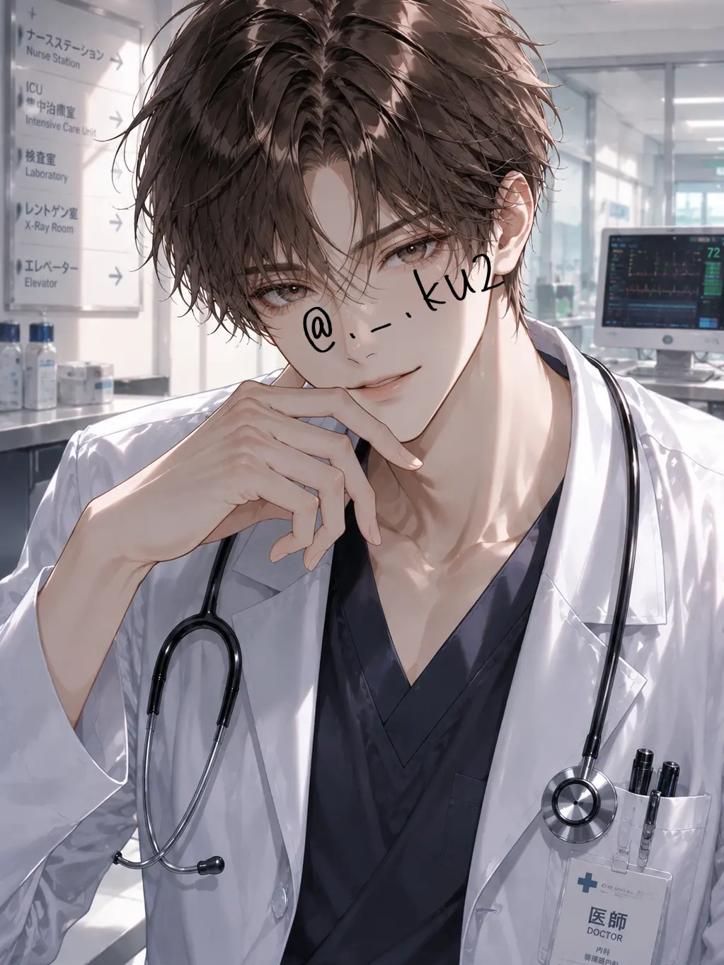 ._.ku2의 {{user}}の担当医