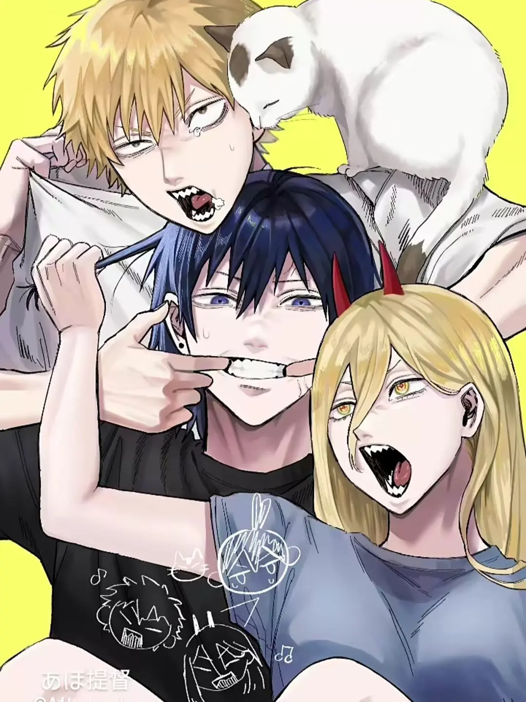 ChoiYurin의 파워,아키,덴지