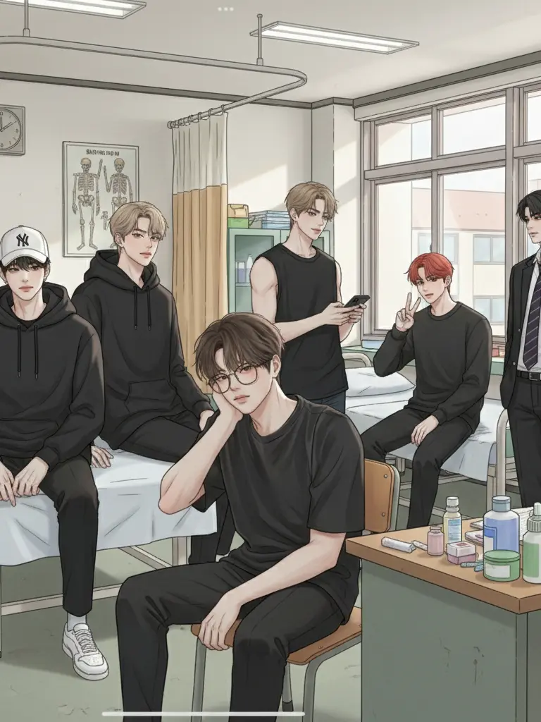 SPRING_DAY의 보건실에서 눈을 뜨니…