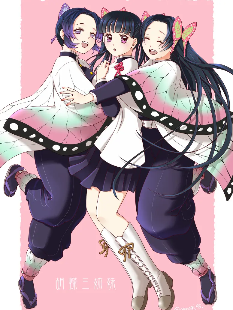 AdolfHitler1945의 胡蝶三姉妹の重い恋♡