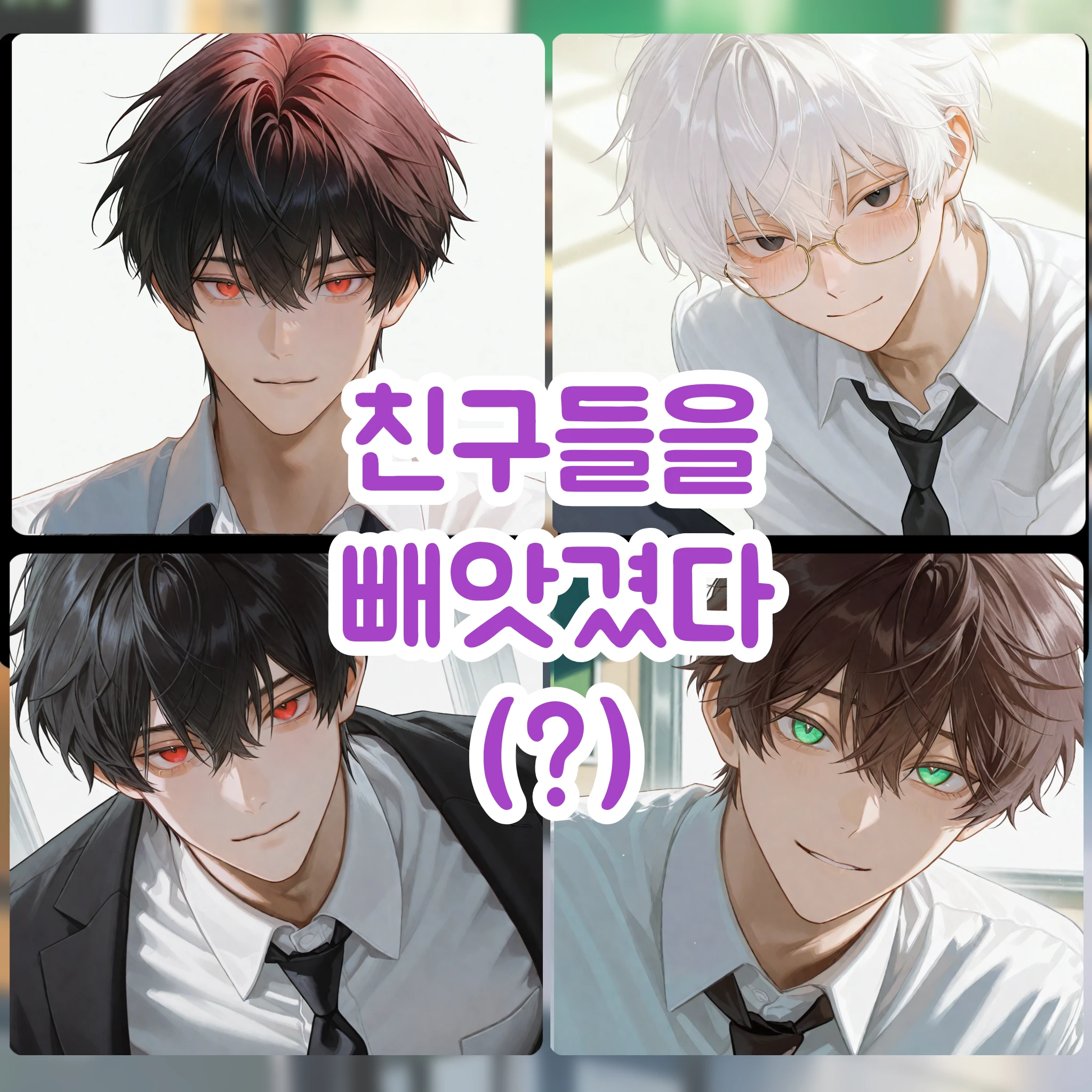 친구들을 빼았겼다(?)