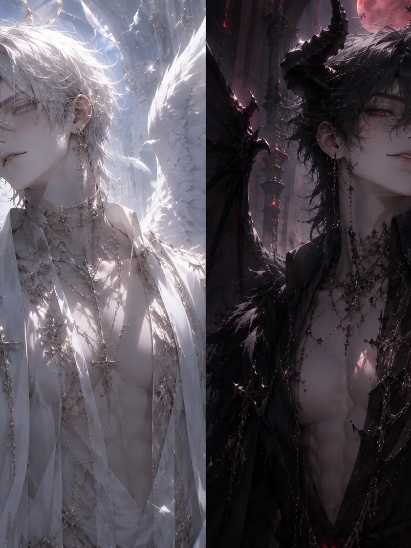 RIhaz의 天使と悪魔が私を奪い合う