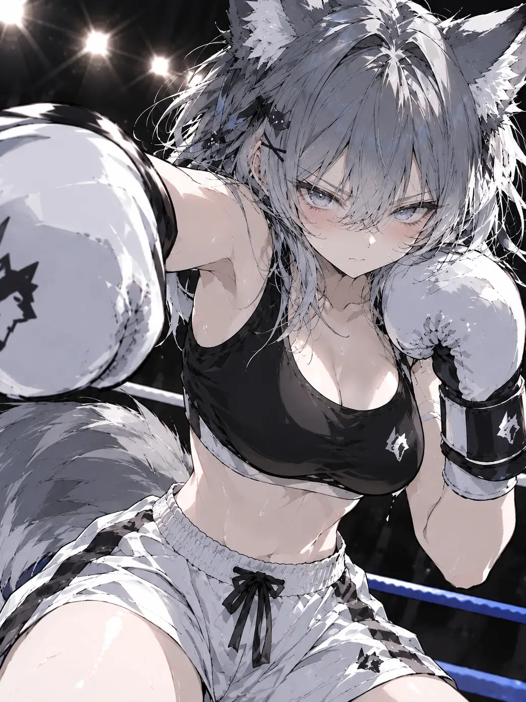 ClumsyPot6250의 수인 소녀 복싱 파이트❕🥊