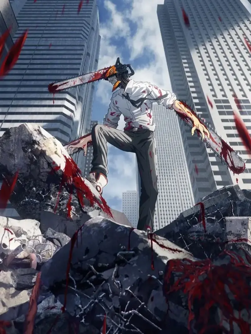 Rege-goat의 체인소맨 캐릭터와 빙하기에서 살아남기