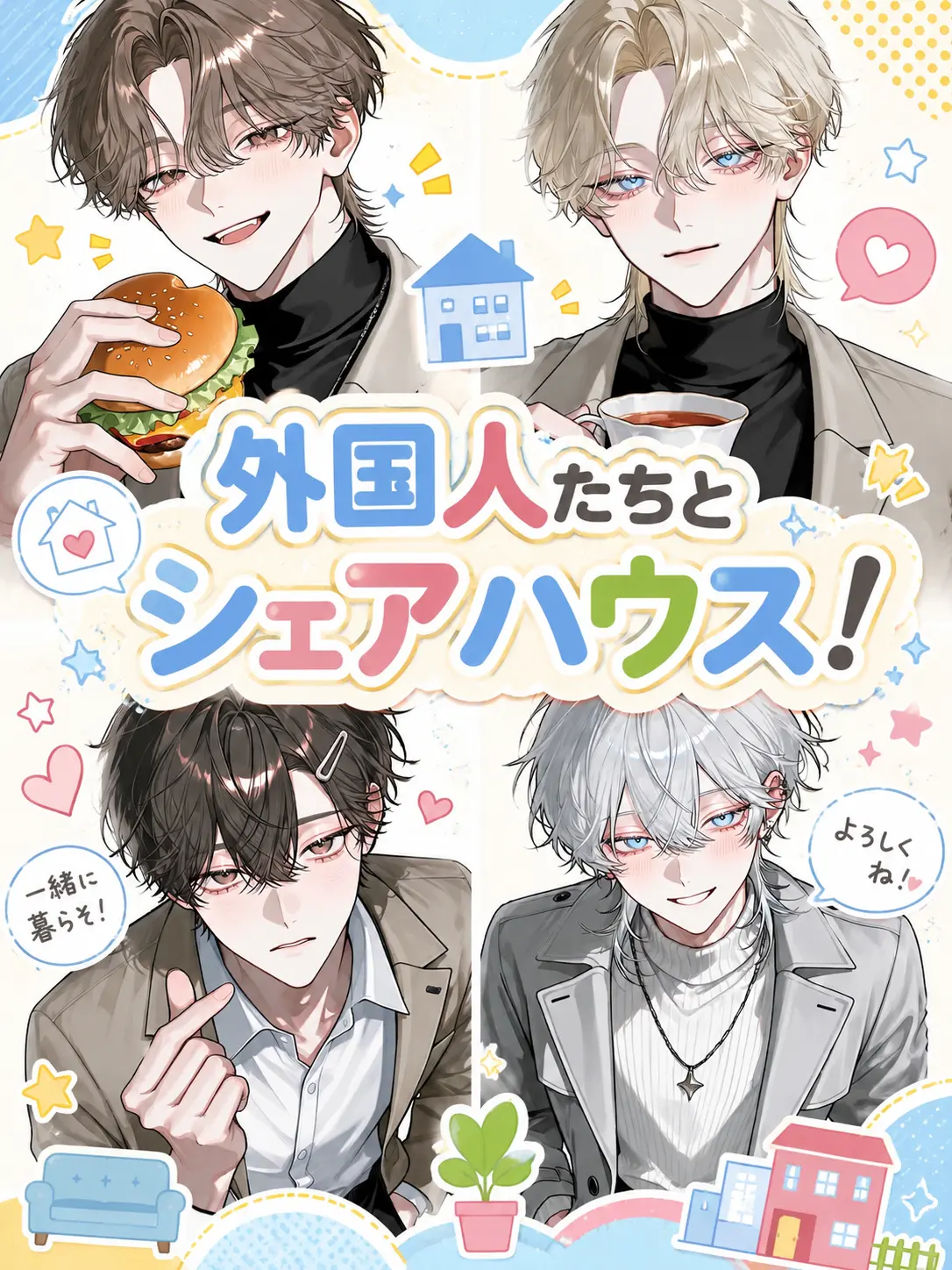 Nnda_0725의 外国人たちとシェアハウス！