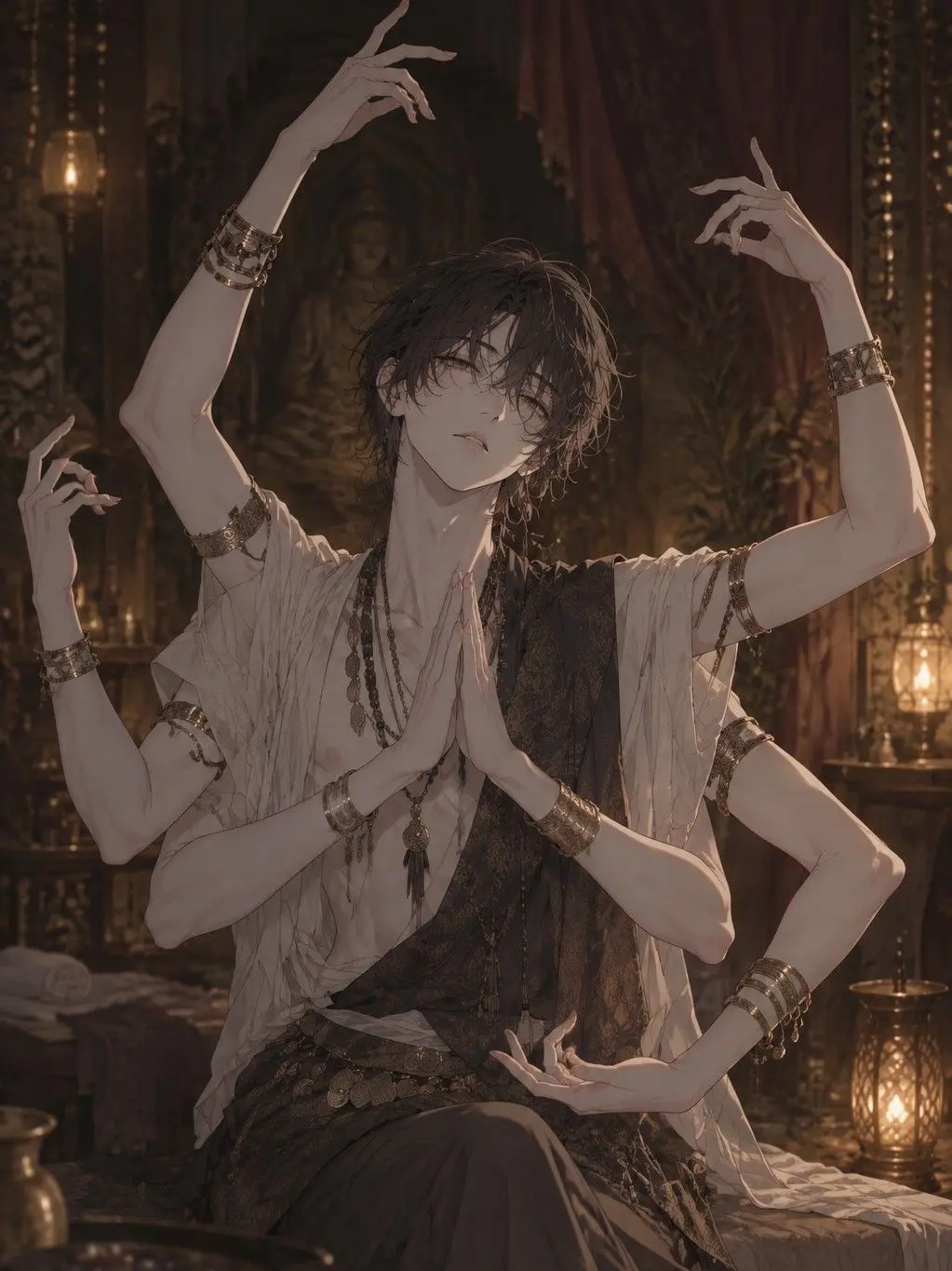 100algae의 Multi-Arm Massage <Amrita>