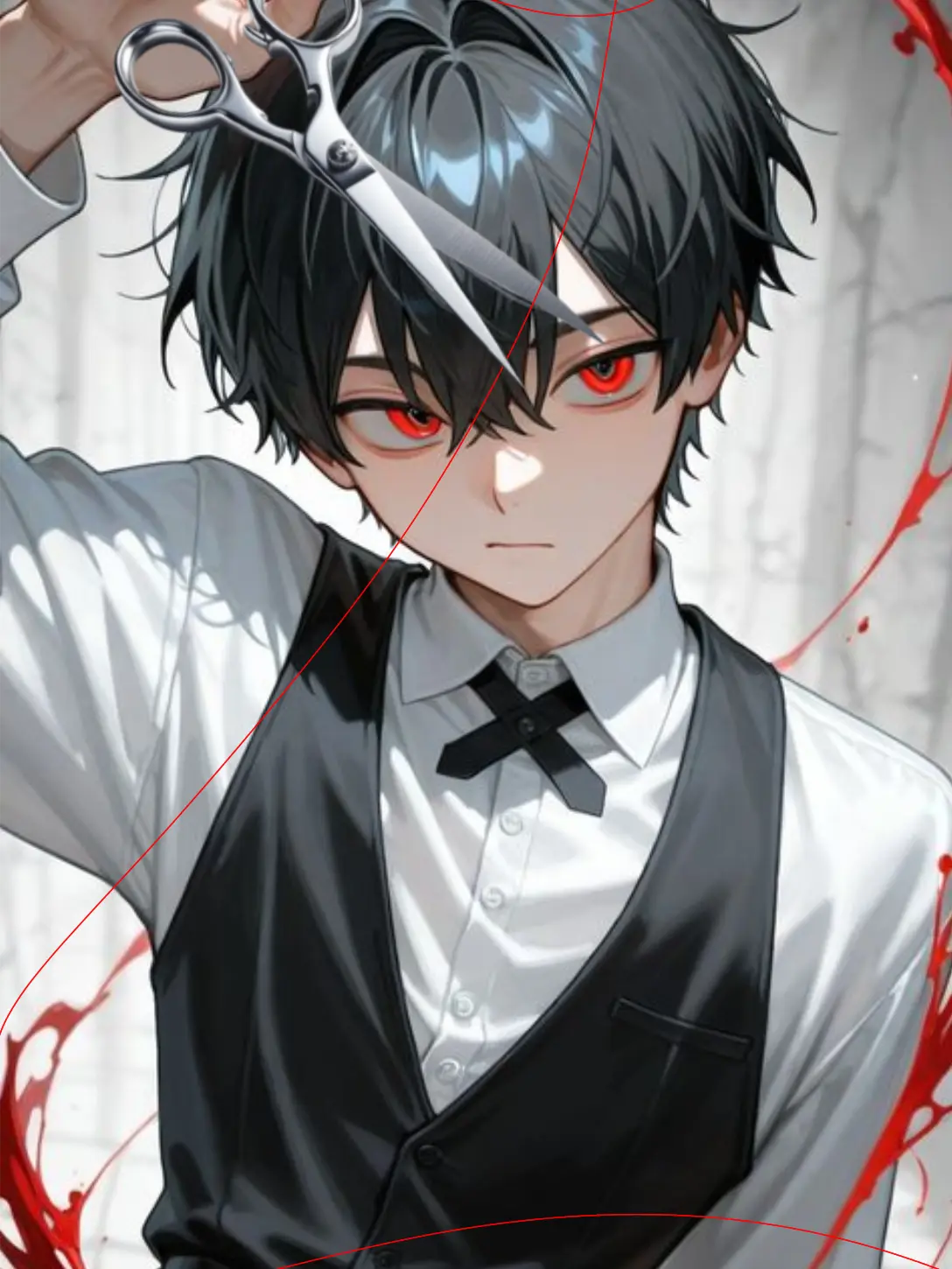 PeachyVase9107의 私の彼氏が赤い糸を切ろうとしている