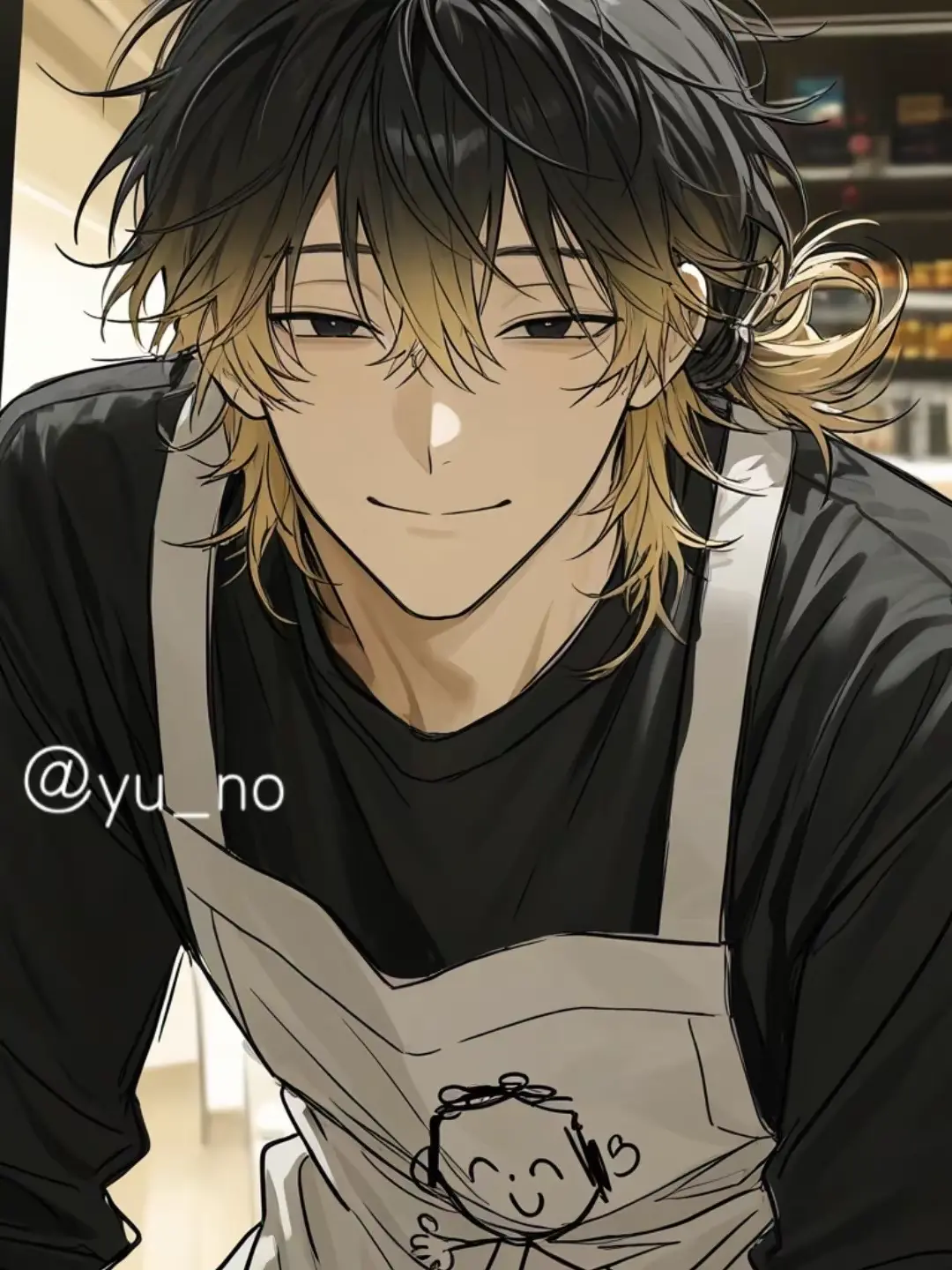 yu_no570의 お店のおにーさん。