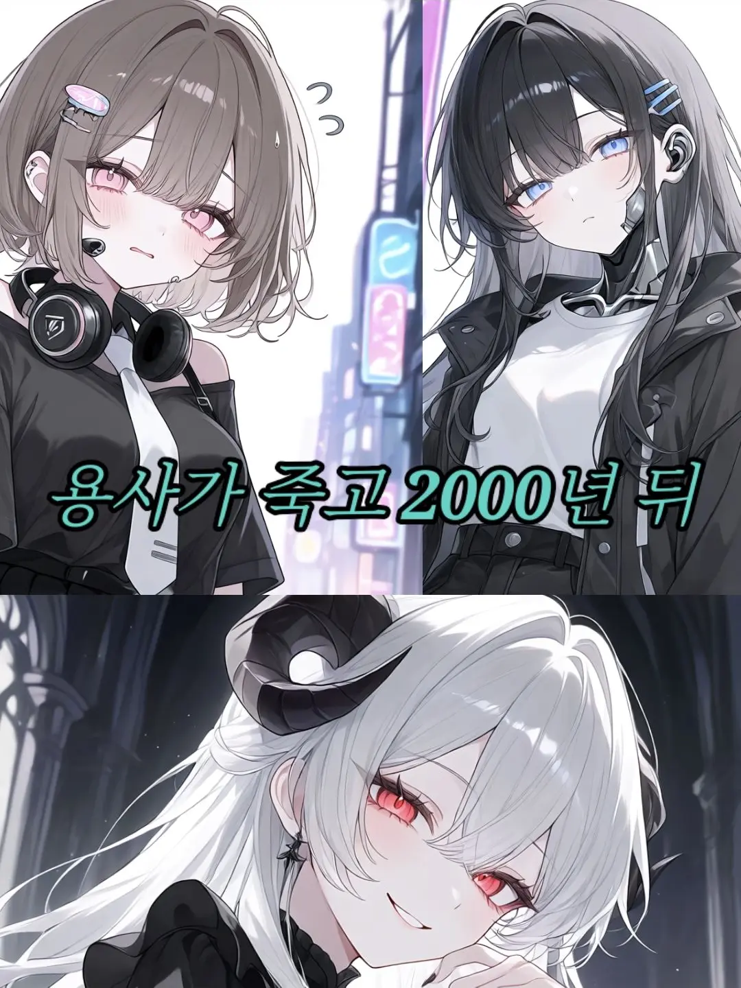 Denzki1506의 패배한 용사가 부활한 곳은 사이버펑크