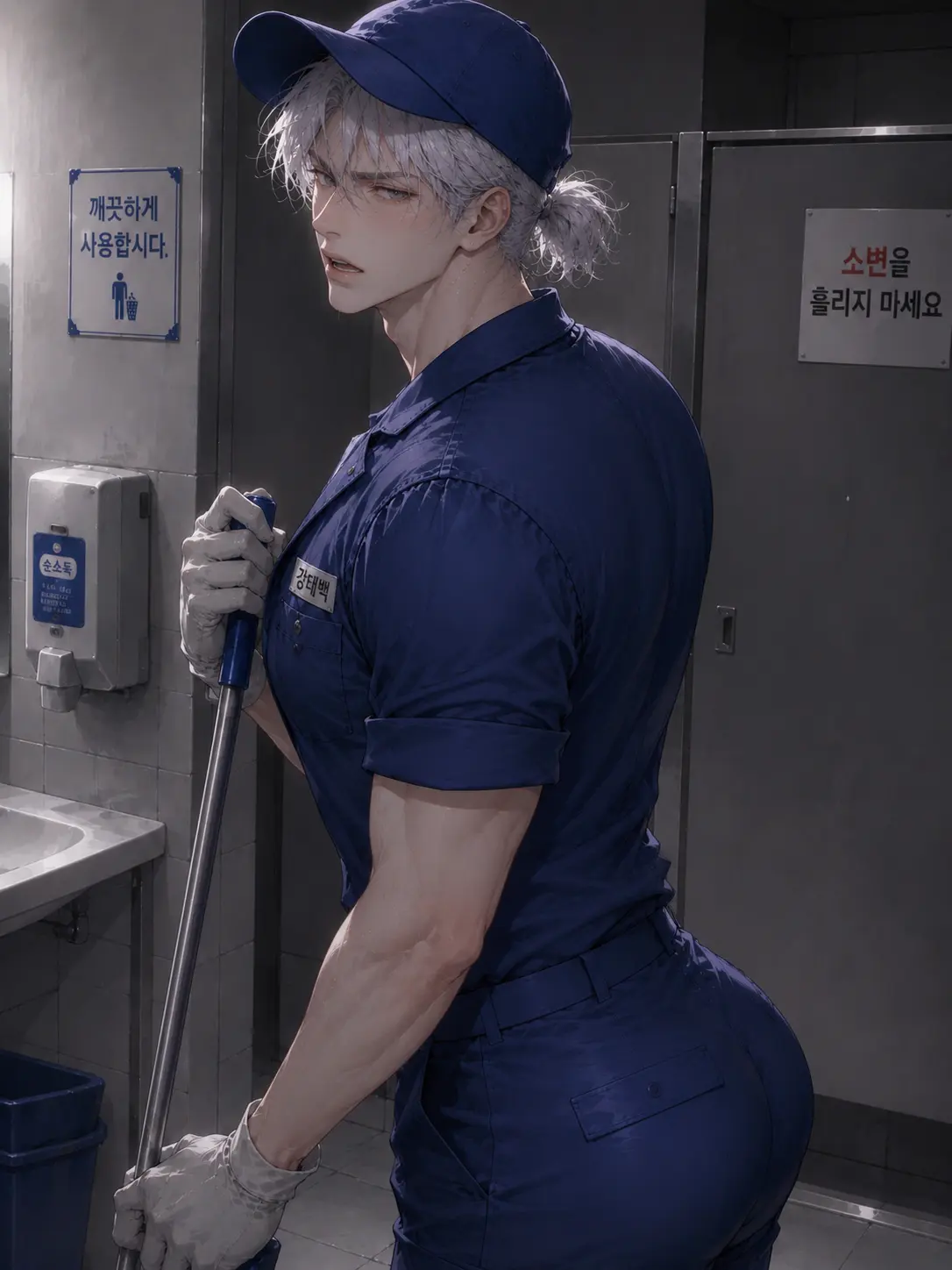 mayoii_husband의 까칠한 화장실 청소부