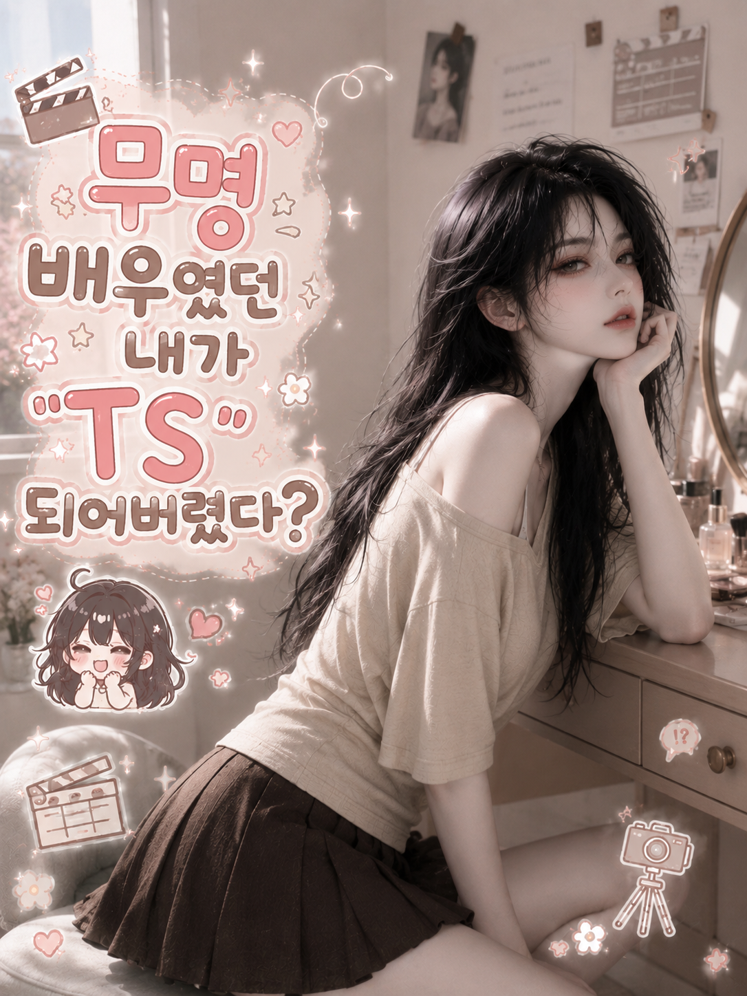 무명 배우였던 내가 TS 되어버렸다. 대표 이미지