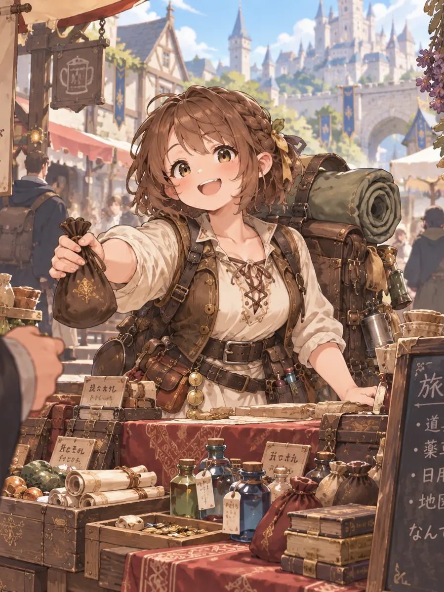 SalmonOribi9407의 ハーフリングの女商人さん