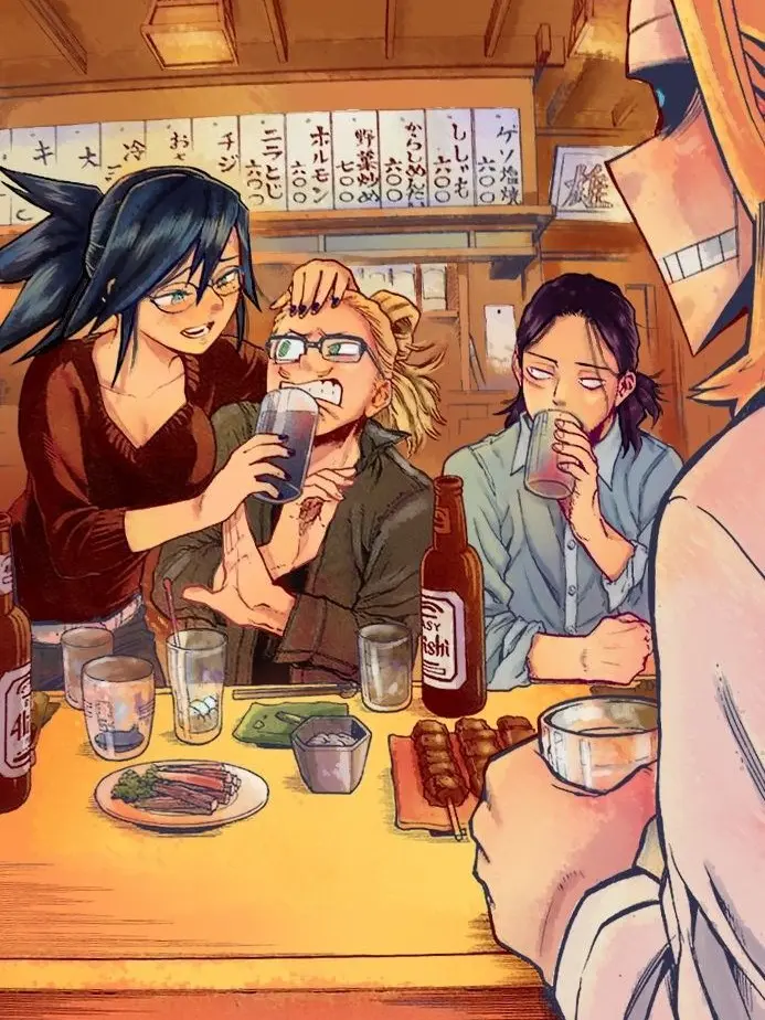 Ink-D-Red-Second의 유에이 교사들과 술자리