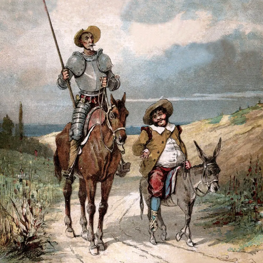 Tanglocleuver의 라만차의 기발한 신사 돈키호테.