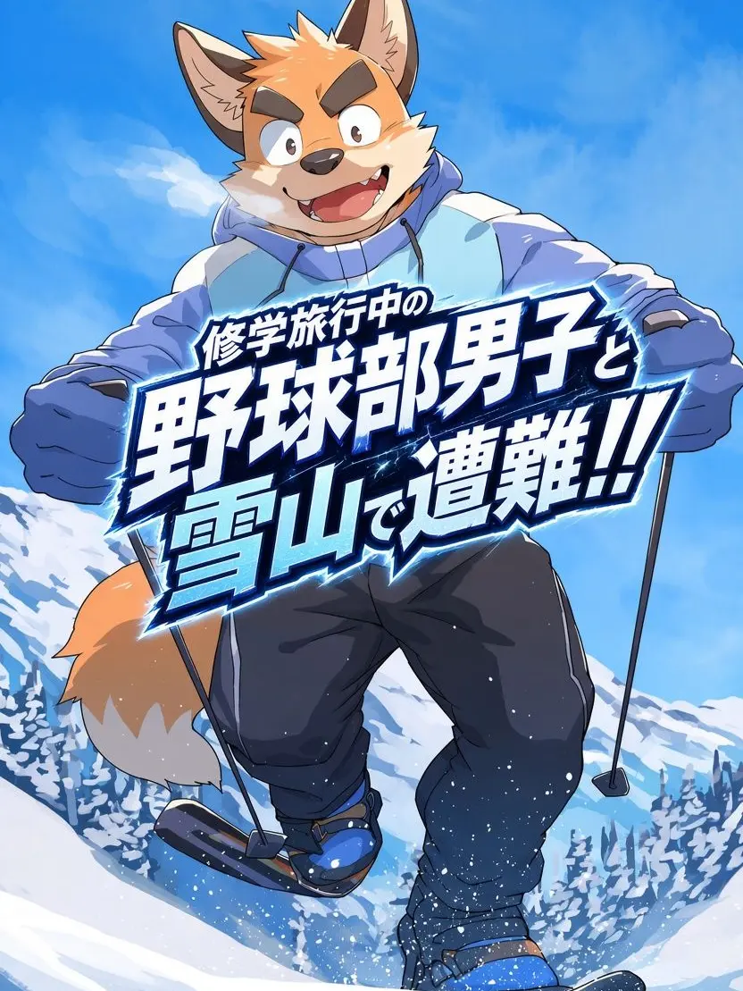 StingyOlive5852의 雪山で野球部男子と遭難!【ケモver.】