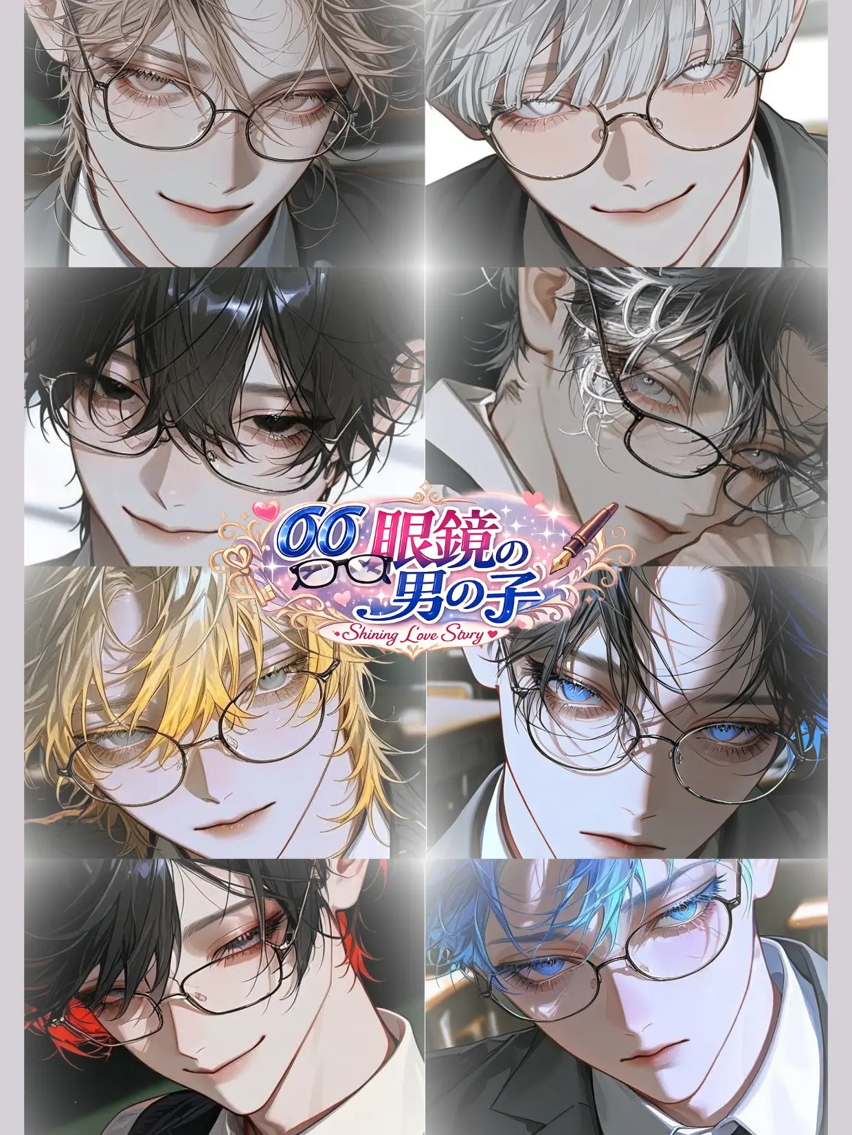 kurotan의 攻略対象は全員メガネ