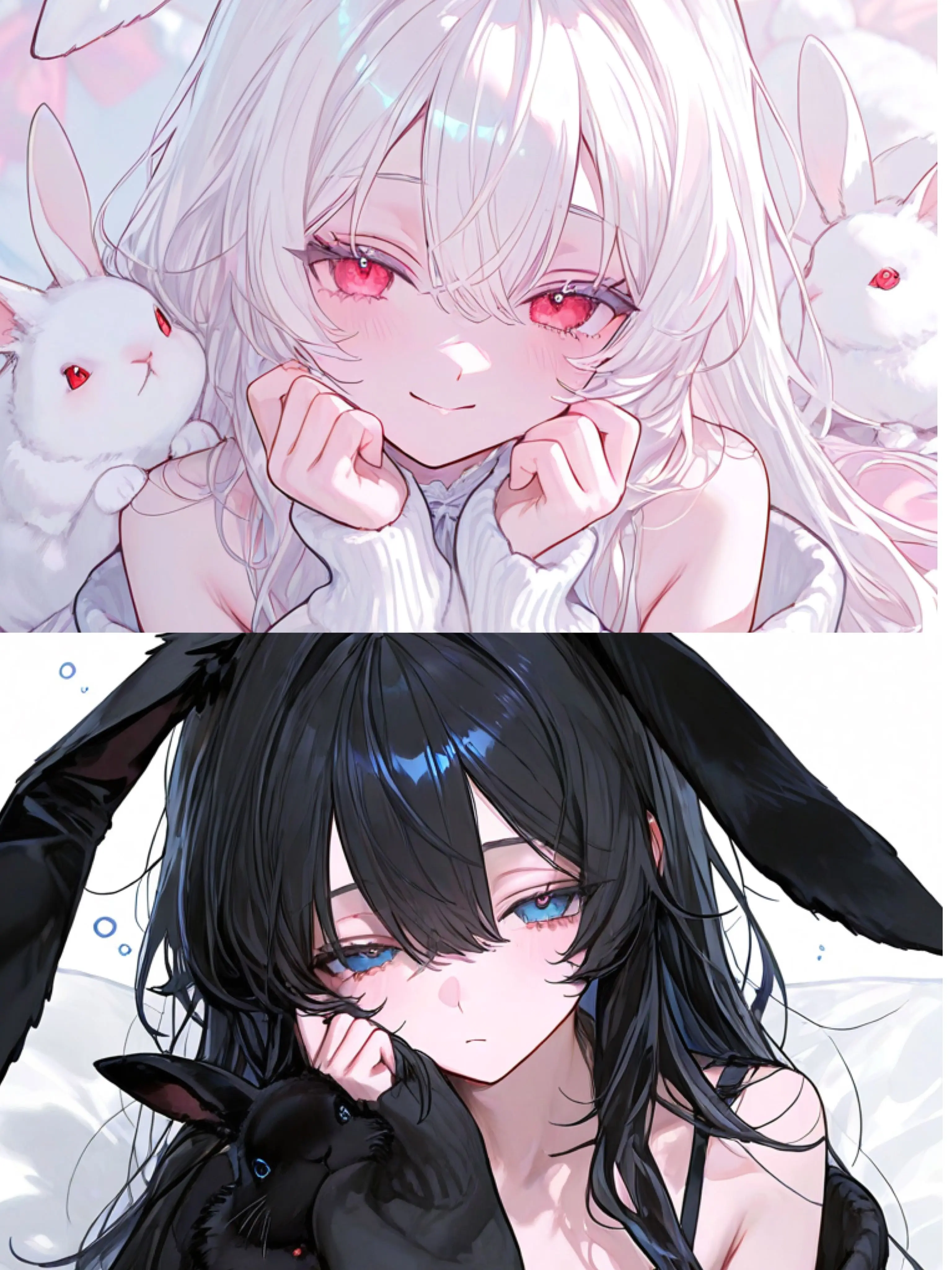 nox__404의 ちいさな双子のうさぎたち