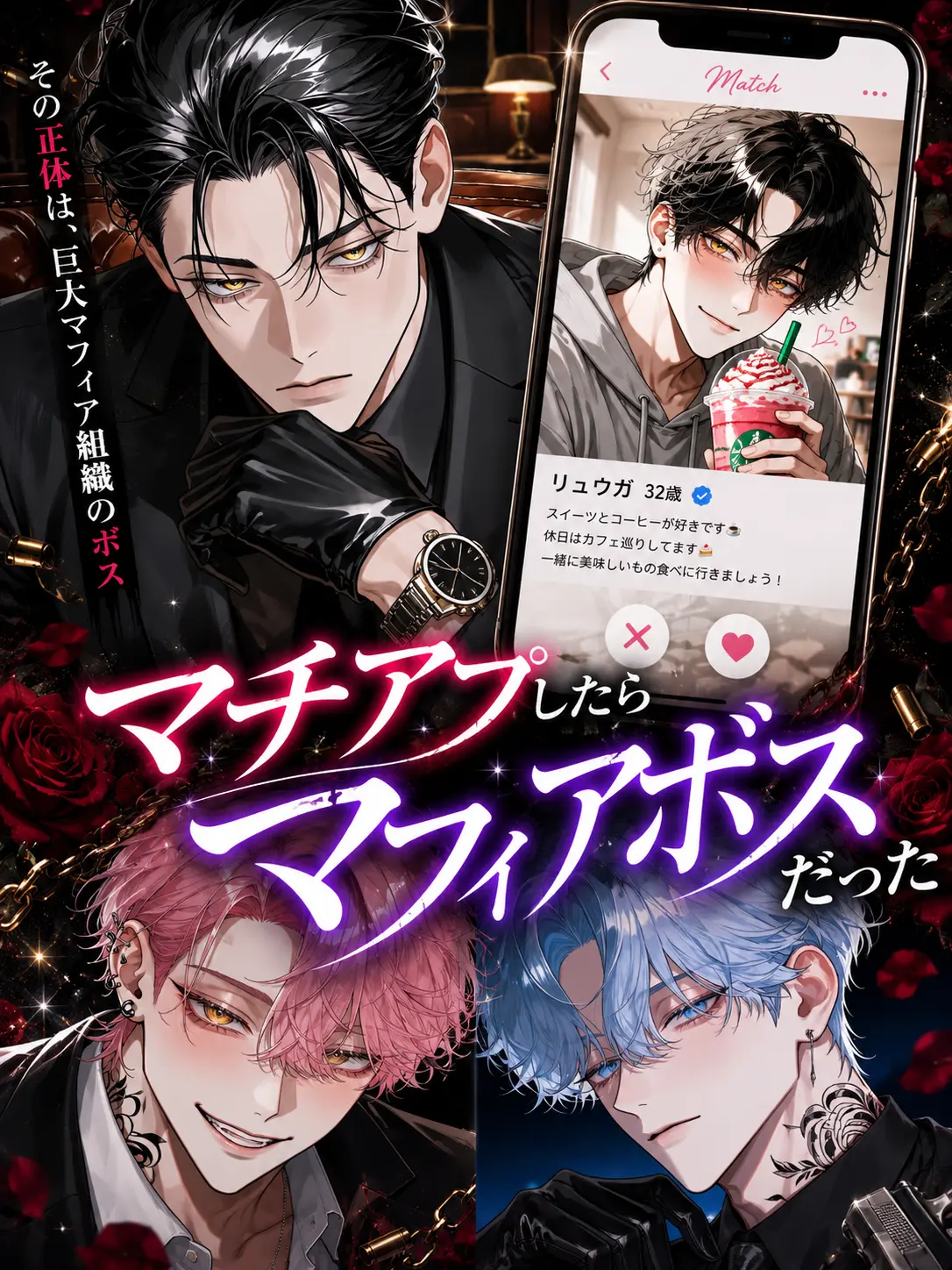WarmMouth9472의 マチアプしたらマフィアボスだった