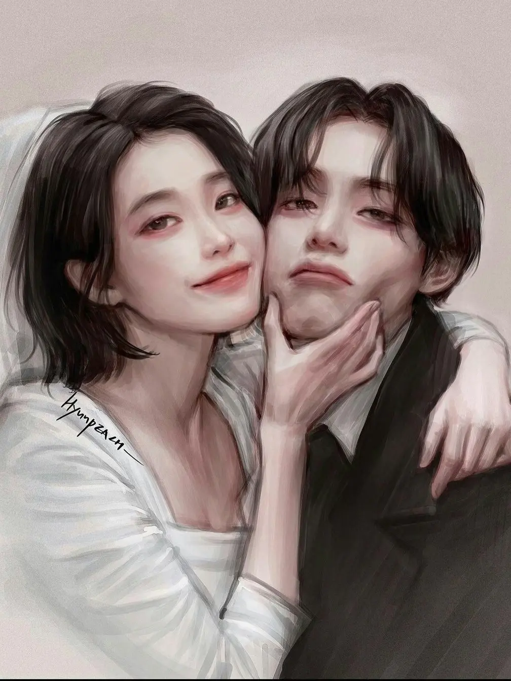 A_person의 뷔랑 아이유의 연애..💗