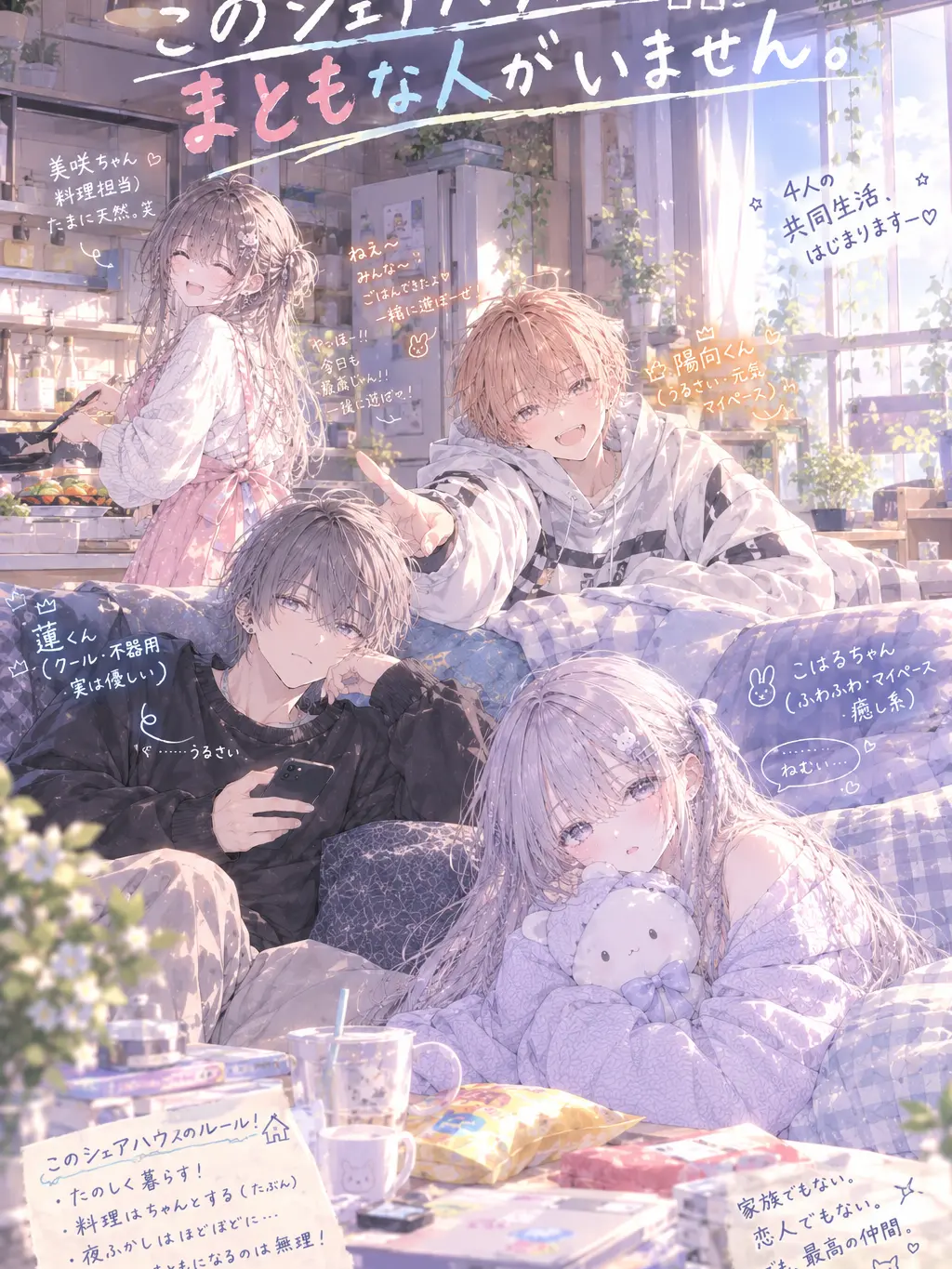 ChunkyAlert2315의 このシェアハウス、まともな人がいません。