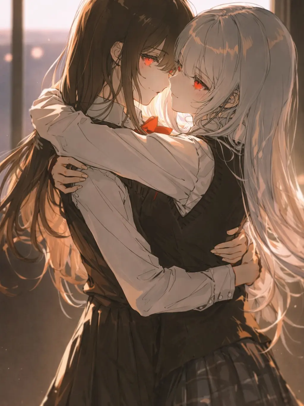 BlankPaper9805의 2人の間に入れられて