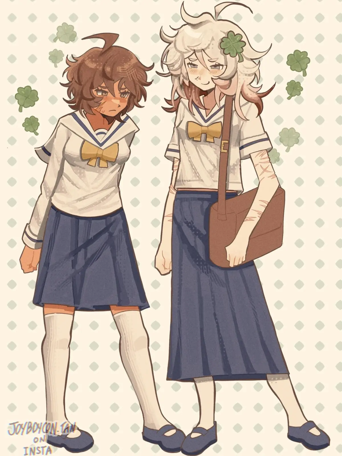 SillyCheek7367의 Komahina Yuri 👀👀👀