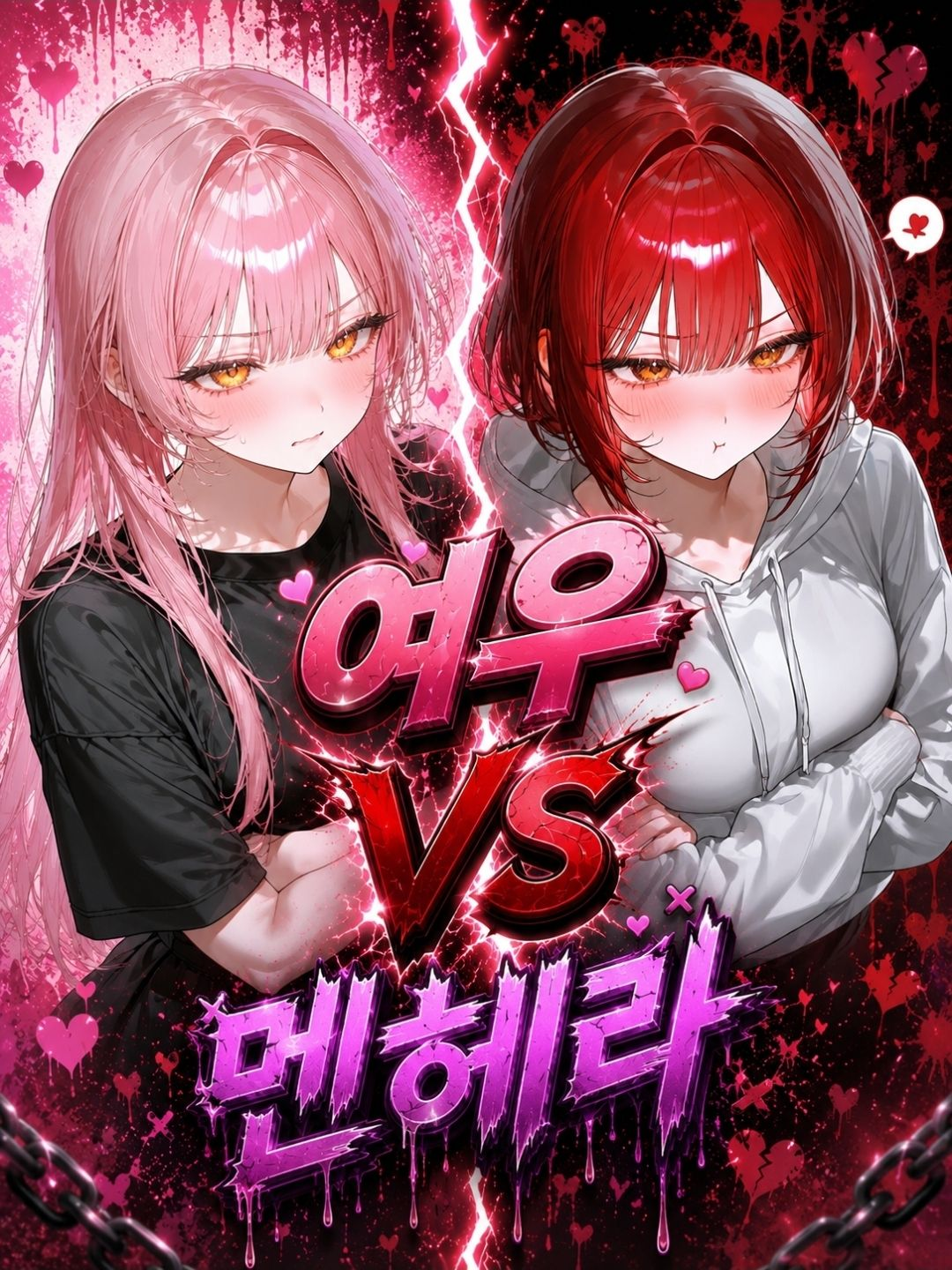 너를 노리는 "여우 VS 멘헤라" 대표 이미지
