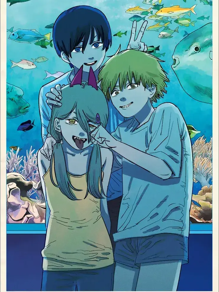 RancidToque4527의 파워와 아키 그리고 덴지