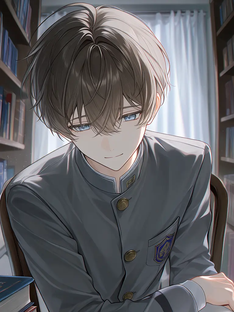 Quartz1074의 図書室の内気な後輩