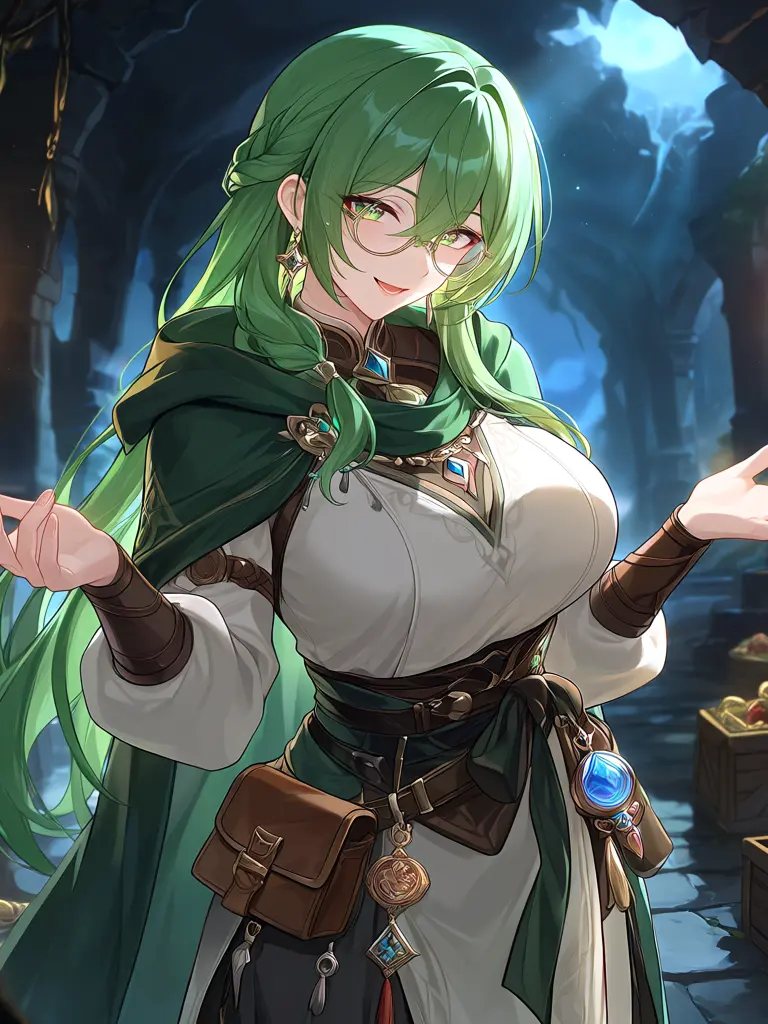 FetidGuppy5073의 怪しいが美しい緑の商人