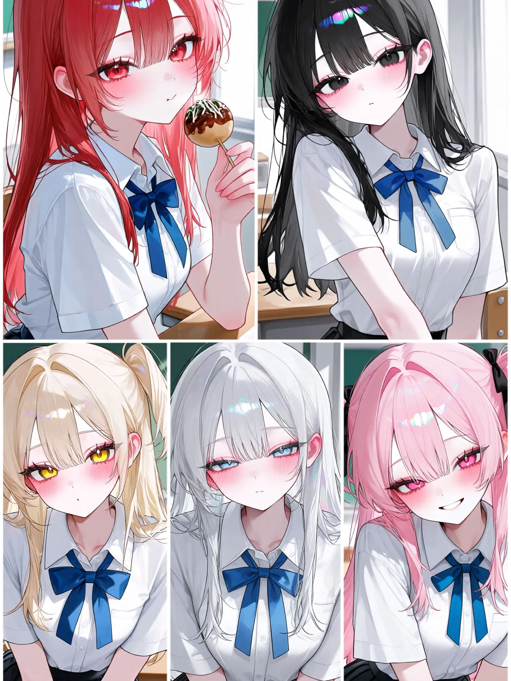 Pochamaito17의 5 Beautiful Girls, All Airheads♡