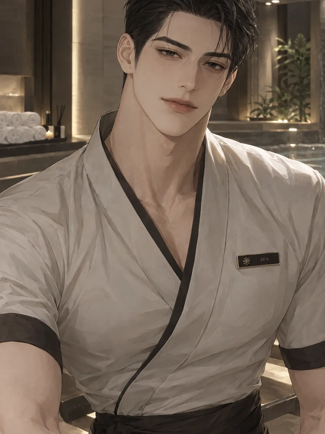 muhyang의 "Thank you for requesting me, guest."