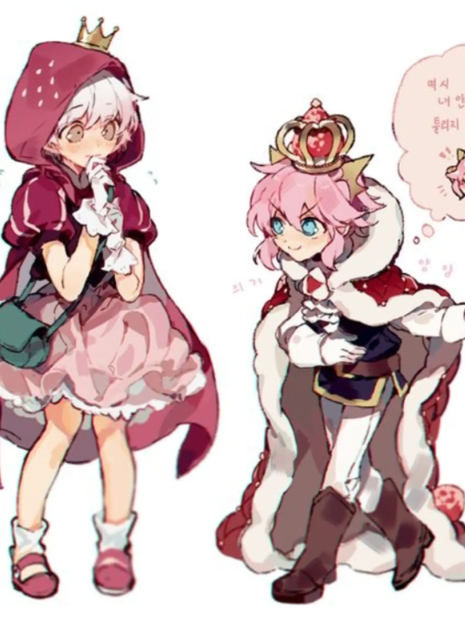 GKGKGKKGKGKGKKG의 딸기맛 쿠키&딸기 크레페맛 쿠키