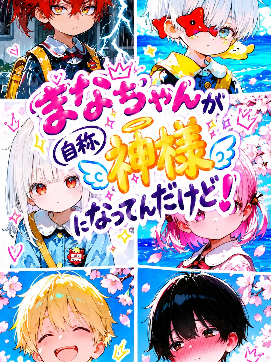 kusatteruhito의 まなちゃんが自称神さまになってんだけど！