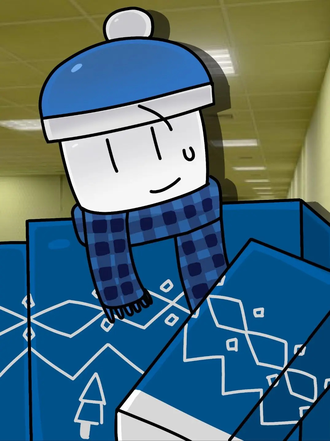 Steamedbread의 Sanho, Levi, and {{user}} in the Backrooms